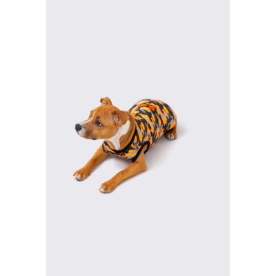 BONE Pet Store Maskáčové neonové tílko ARMY ORANGE – Zboží Mobilmania