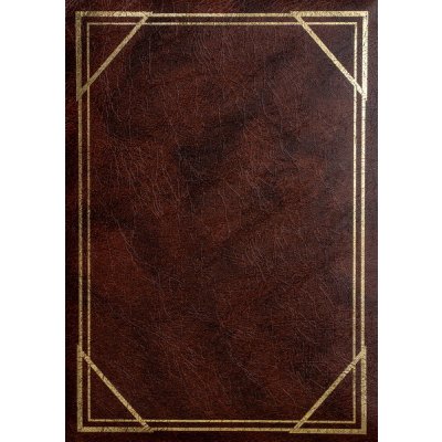 Fotoalbum 9x13 pro 200 fotografií Vinyl 2UP hnědé – Zboží Živě