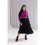 ONEDAY ANNA vlněná sukně Kostka modrá – Zboží Dáma