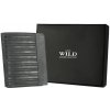 Peněženka Always Wild Pánská kožená peněženka se zabezpečením RFID Riihimaki černá univerzální