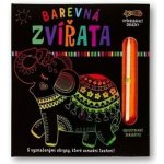 Barevná zvířata Vyškrabávací obrázky Olena Herasimova – Sleviste.cz