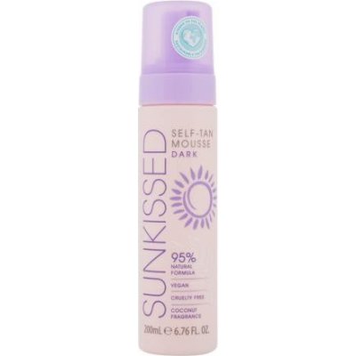 Sunkissed samoopalovací pěna Dark (Self Tan Mousse) 200 ml – Sleviste.cz