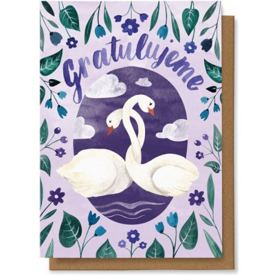 Chaukiss Gratulujeme - labutě – Hledejceny.cz