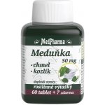 MedPharma Meduňka + Chmel + Kozlík 67 tablet – Hledejceny.cz