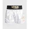 Pánské kraťasy a šortky Venum Muay Thai šortky classic White/Black Gold