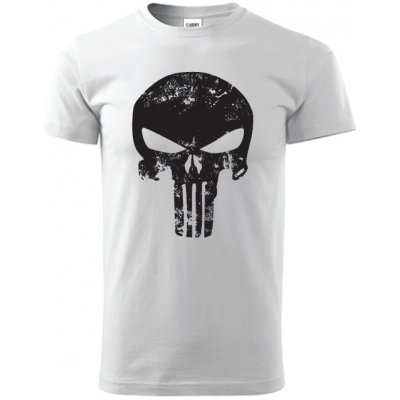 Tričko E-Army krátký rukáv Punisher Bílá – Zboží Dáma
