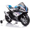 Dětské elektrické vozítko Lean Toys elektrická motorka BMW HP4 Race JT5001 bílá