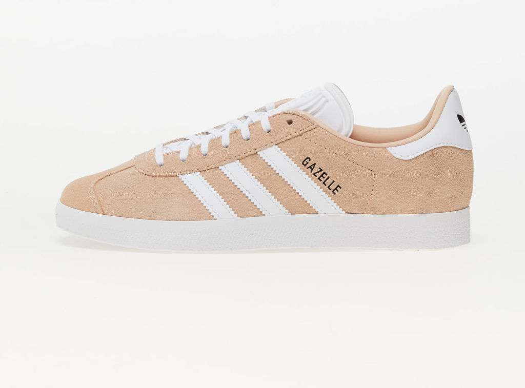 adidas Gazelle W halo blush cloud white core black