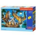 Castorland Soví rodinka 018437 180 dílků – Hledejceny.cz