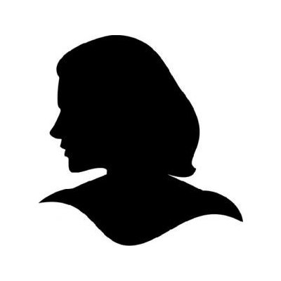 Artemiss Hlava dáma plastová šablona 070 B 14,5x14,5cm – Zboží Dáma