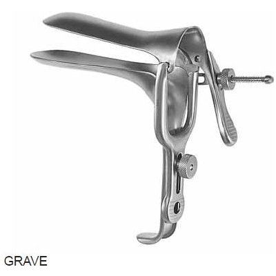 CM Instrumente Germany Gynekologické zrcadlo GRAVE 75 x 20 mm – Zbozi.Blesk.cz