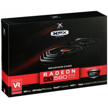 XFX Radeon RX 580 GTS XXX Edition 8GB DDR5 RX-580P8DFD6
