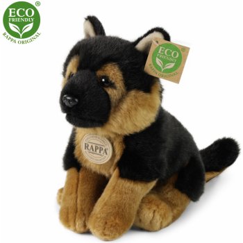 Eco-Friendly pes německý ovčák s vodítkem stojící 23 cm