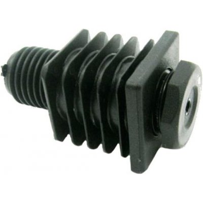 Zátka čtvercová 35 x 35 mm rektifikační M22 x 60 mm černá – Hledejceny.cz