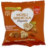 Semix Musli srdíčka s pekanovými ořechy a javorovým sirupem 50 g – Hledejceny.cz