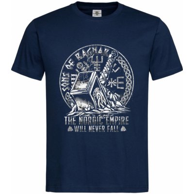 Tričko Sons of Ragnar Námořní modrá – Zboží Mobilmania