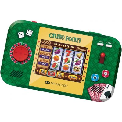 My Arcade DGUN-3946 Casino Player 30-in-1 Portable Gaming System – Zboží Mobilmania