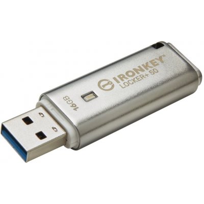 Kingston IronKey Locker+ 50 16GB IKLP50/16GB – Hledejceny.cz