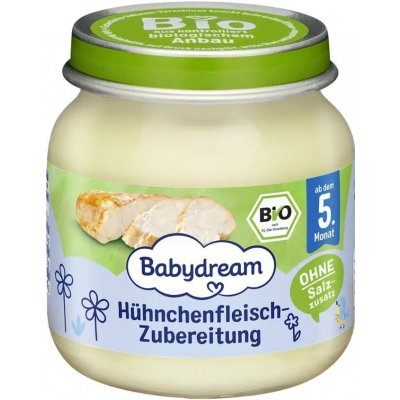 Babydream BIO z kuřecího masa 125 g – Sleviste.cz