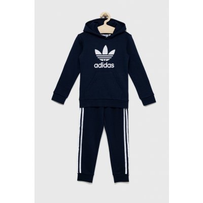 adidas Originals dětská tepláková souprava tmavomodrá