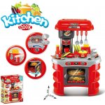 Baby Mix kuchyňka Little Chef červená 32 ks – Zboží Mobilmania