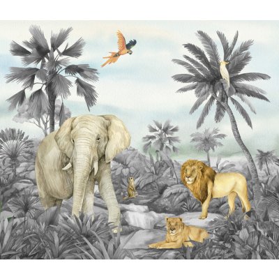 Textilní závěs Jungle FCSXL 4399 - 180 x 160 cm – Hledejceny.cz