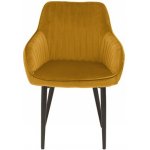 Interior DE TURIN tmavě žlutá samet 2 ks – Zboží Dáma