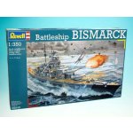 Revell Plastic ModelKit loď Battleship Bismarck 1:350 – Hledejceny.cz