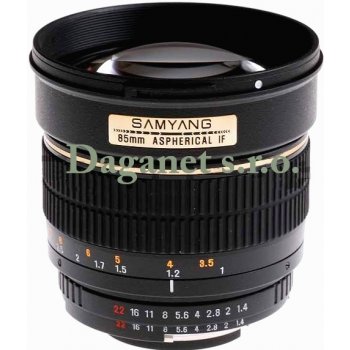 Samyang 85mm f/1.4 Canon