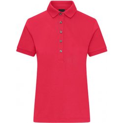 James & Nicholson Dámské polo triko JN1301 Light Red