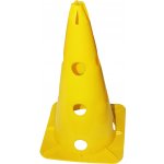 Merc sport kužel s otvory 38 cm žlutý – Sleviste.cz