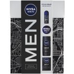 Nivea Men Sensitive toolbox gel na holení 200 ml + voda po holení 100 ml + roll-on 50 ml + sprchový gel 250 ml + krém 50 ml dárková sada – Hledejceny.cz