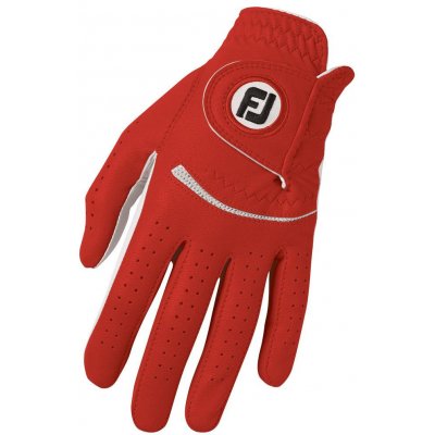 FootJoy Spectrum Womens Golf Glove Červená Levá L – Zboží Dáma