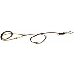 Zubíček Vypouštěcí vodítko z ploché kůže klešťová karabina – Zboží Mobilmania