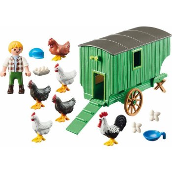 Playmobil 70138 Mobilní kurník pro slepičky