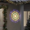 Vánoční osvětlení Nábytek XL Vánoční hvězdicová světla 4 ks 140 vícebarevných LED diod 17 cm