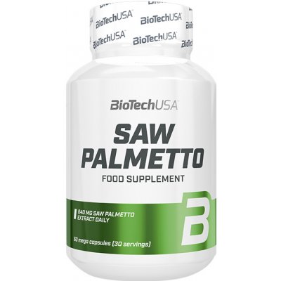BioTech USA Saw Palmetto 60 kapslí – Hledejceny.cz