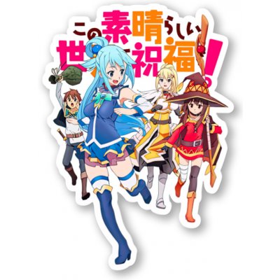 Samolepka Konosuba Squad – Zbozi.Blesk.cz