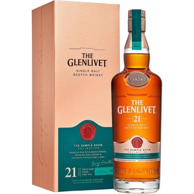The Glenlivet 21y The Sample Room Collection 43% 0,7 l (kazeta) – Hledejceny.cz