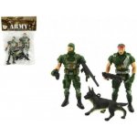 Sada vojáci s doplňky plast na kartě 11,5x16cm – Zboží Dáma