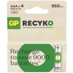 GP ReCyko AAA 950mAh 4ks 1032124090 – Zboží Živě