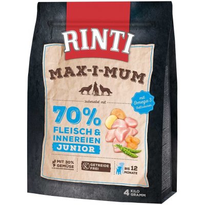 Rinti Max-i-Mum Junior kuřecí maso 4 kg – Zboží Mobilmania