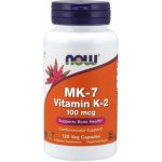 Now Foods Vitamin K2 jako MK-7 100 mcg 60 rostlinných kapslí – Hledejceny.cz