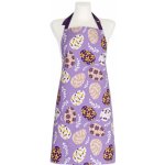 Essex bavlněná zástěra Festive Eggs fialová 60x75cm – Sleviste.cz