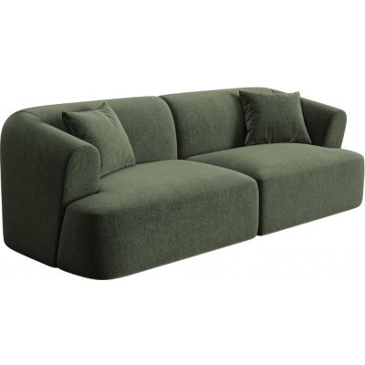 Cosmopolitan Design Zelená sametová trojmístná – Hledejceny.cz