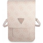 Pouzdro Guess PU 4G Triangle Logo Phone Bag hnědé – Zbozi.Blesk.cz