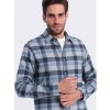 Pánská Košile Ombre košile regular fit OM-SHCS-0150 modrá