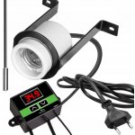 Terrario keramická objímka E27 s termostatem 200 W – Zboží Dáma