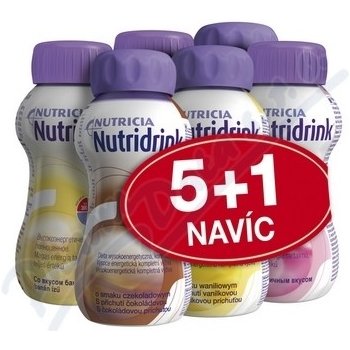 NUTRIDRINK BALÍČEK 5+1 POR SOL 6X200ML