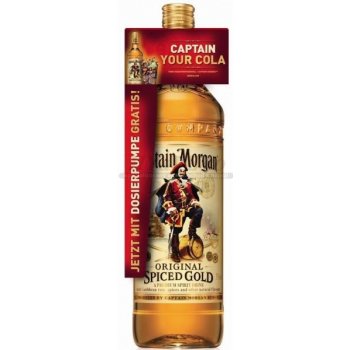 Captain Morgan Original Spiced Gold 35% 3 l (holá láhev)